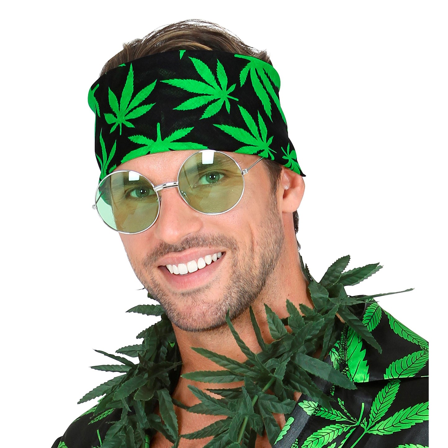 "BANDANA MARIHUANA" 55x55 cm - 100% Bauwolle – Ansicht 4