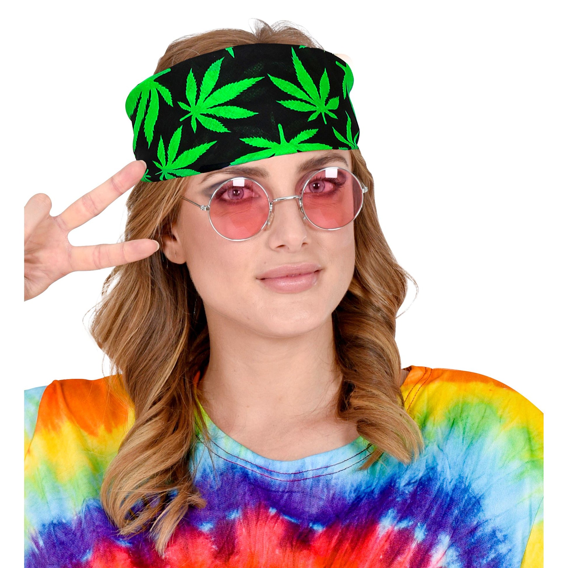 "BANDANA MARIHUANA" 55x55 cm - 100% Bauwolle – Ansicht 5