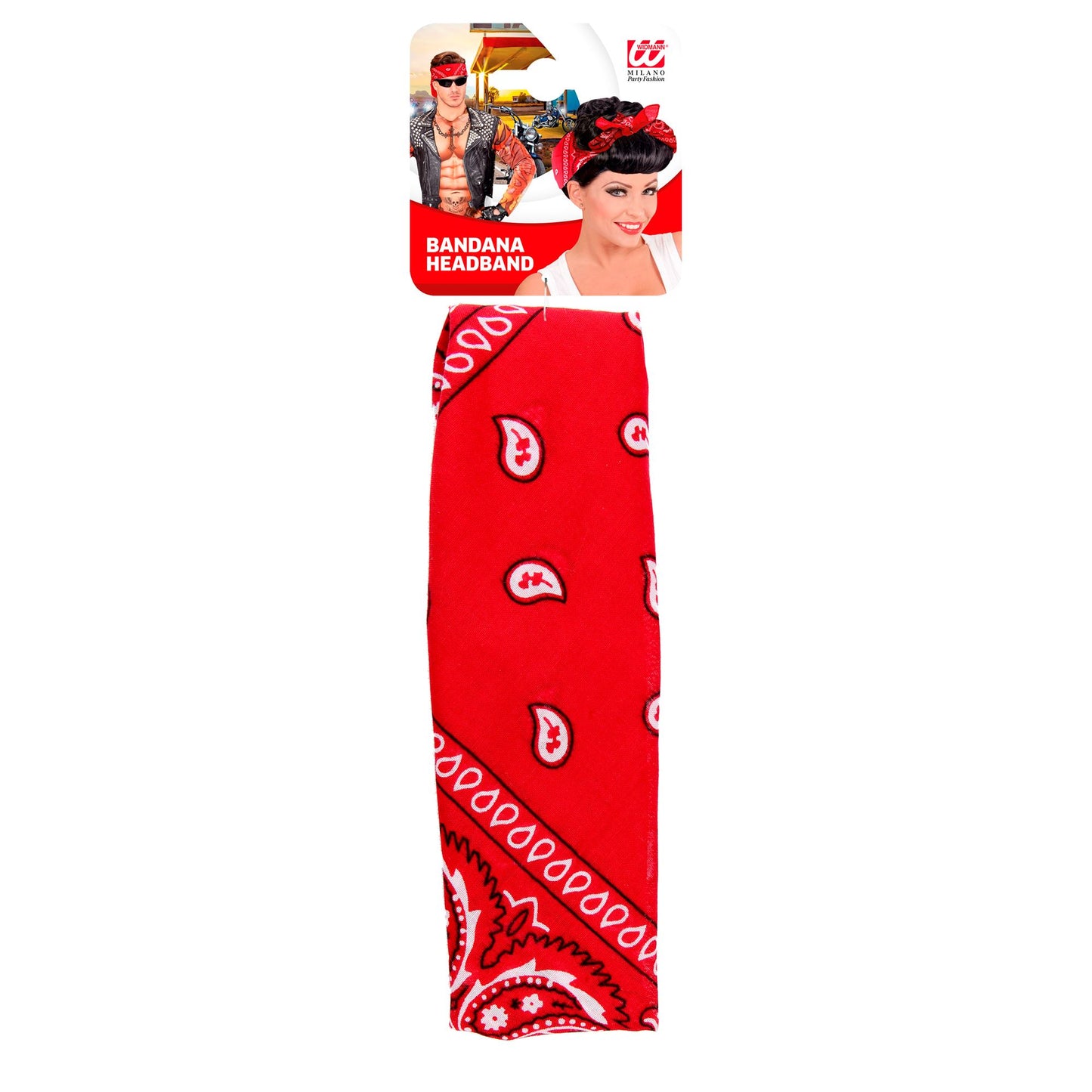 "BANDANA STIRNBAND" 100% Baumwolle – Detailansicht