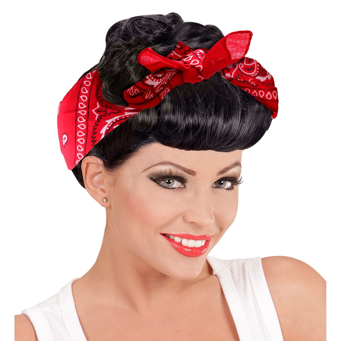 "BANDANA STIRNBAND" 100% Baumwolle – Ansicht 3