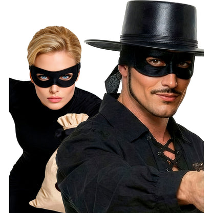 "BANDITEN AUGENMASKE" schwarz – Ansicht 3