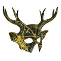 "BAPHOMET MASKE AUS HARDPLASTIK" – Vorderansicht