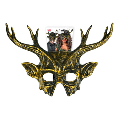 "BAPHOMET MASKE AUS HARDPLASTIK" – Detailansicht