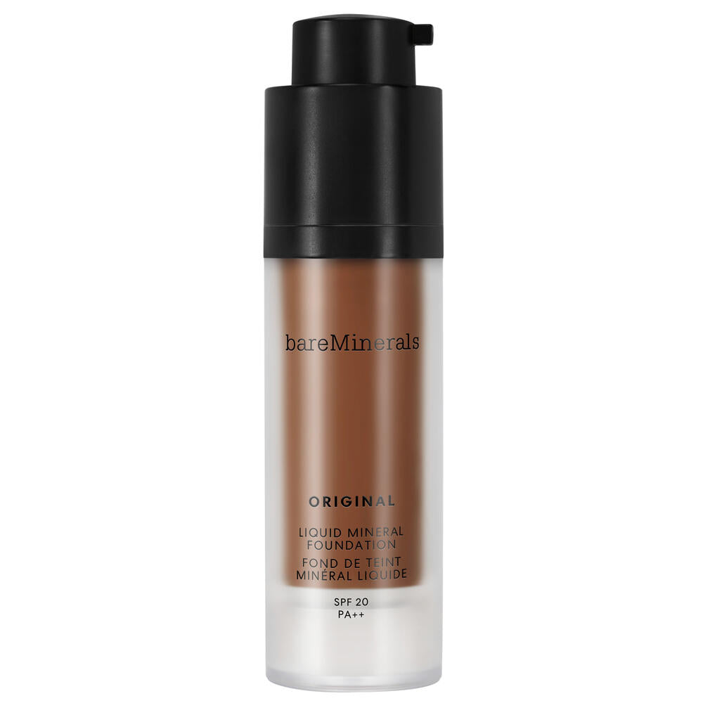 BareMinerals BareMinerals, Original Liquid Mineral, Leuchtend, Flüssige Grundierung, 30, Tiefste Tiefe, SPF 20, 30 ml Regular