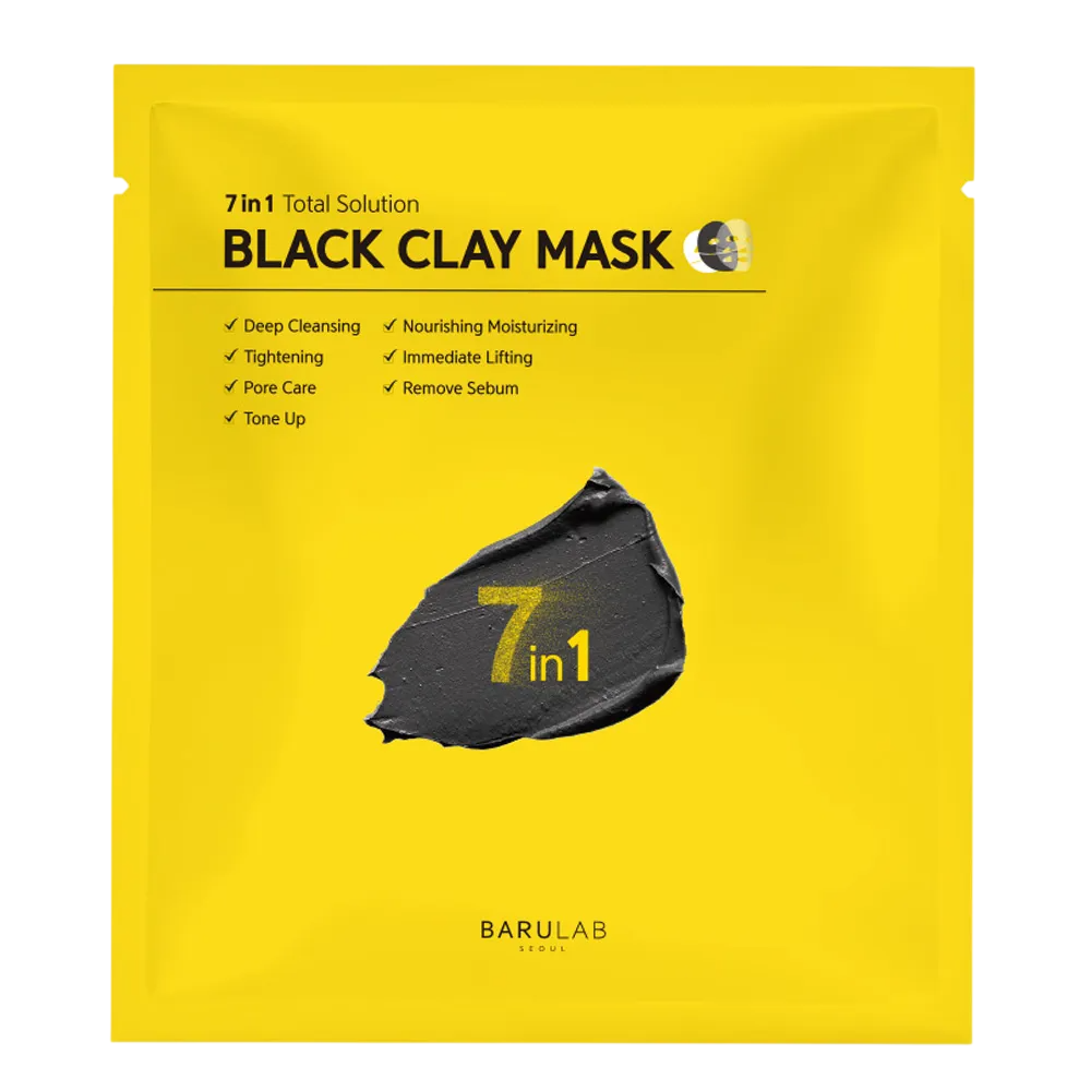 Barulab, 7 In 1 Total Solution, Ton, Beseitigt Unreinheiten, Gesichtsmaske, Für das Gesicht, 18 g