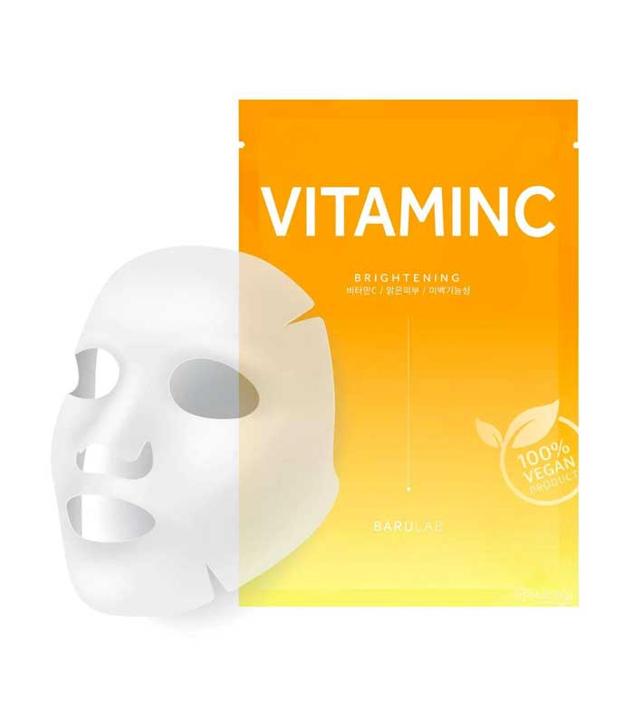 BARULAB BARULAB The Clean Vegan Mask Brightening Vitamin C 23 g Gesichtsmaske Kosmetik