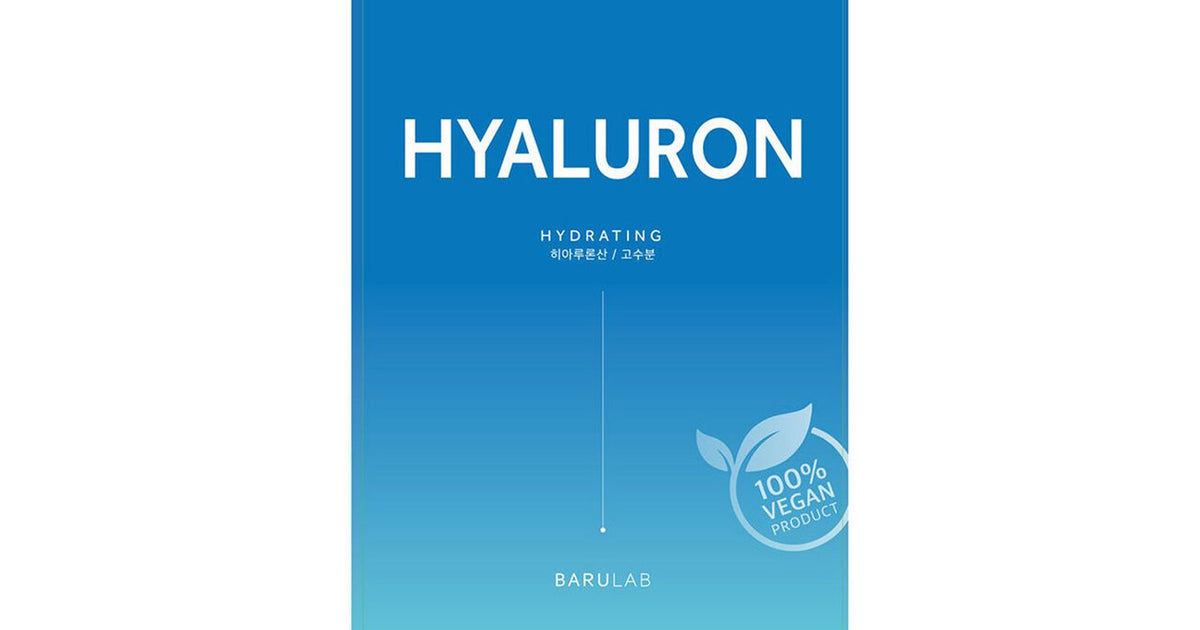 BARULAB BARULAB The Clean Vegan Maske mit Hyaluron 23 g Hydrating Feuchtigkeitsmaske Kosmetik