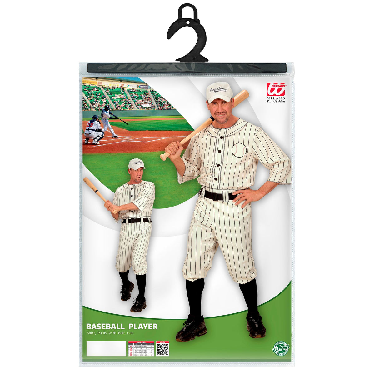 "BASEBALL PLAYER" (Shirt, Hose mitGürtel, Kappe) – Ansicht 4