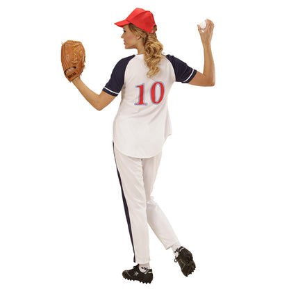 "BASEBALL SPIELERIN" (Bluse, Hose, Mütze) – Ansicht 4
