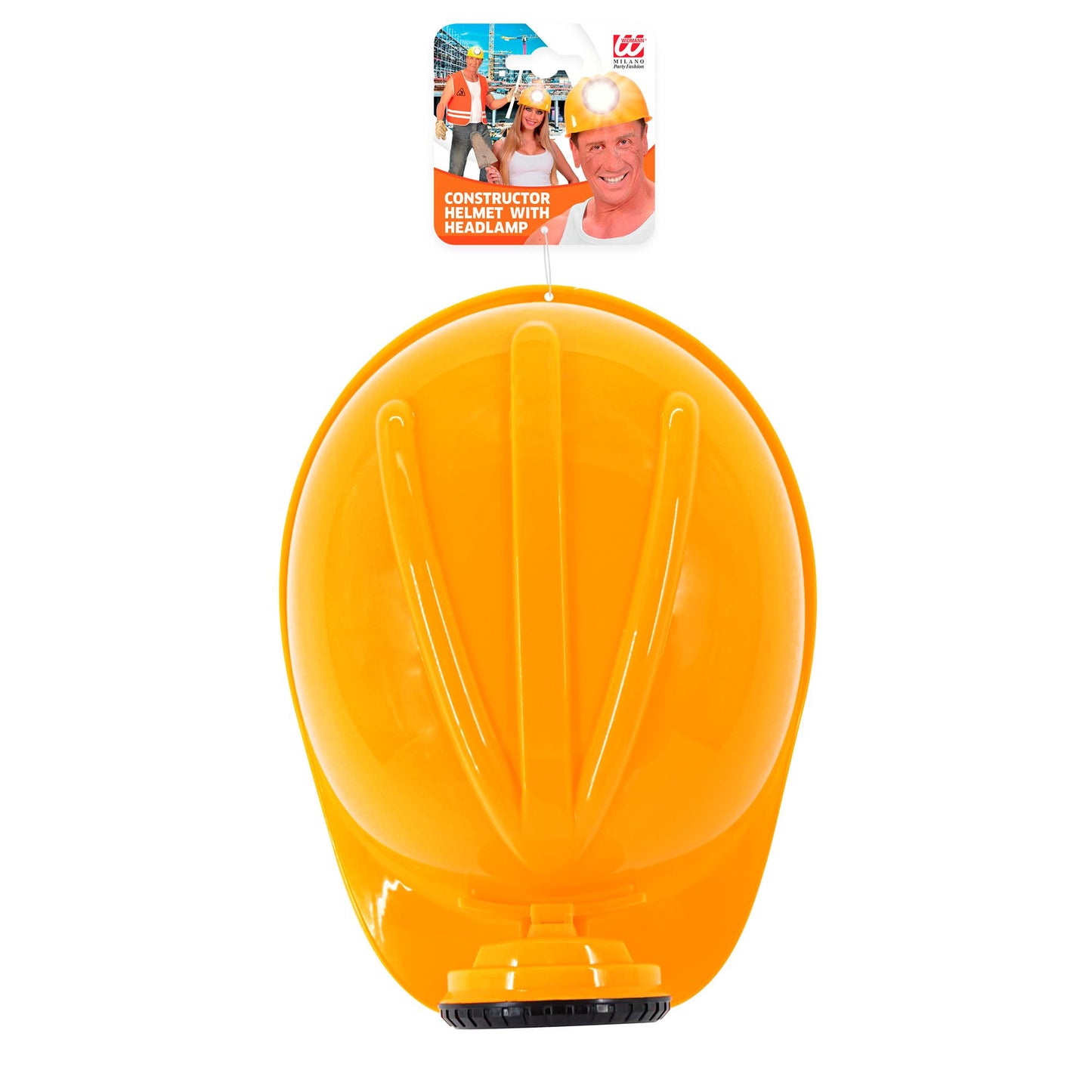 "BAUARBEITERHELM" Hardplastik – Detailansicht