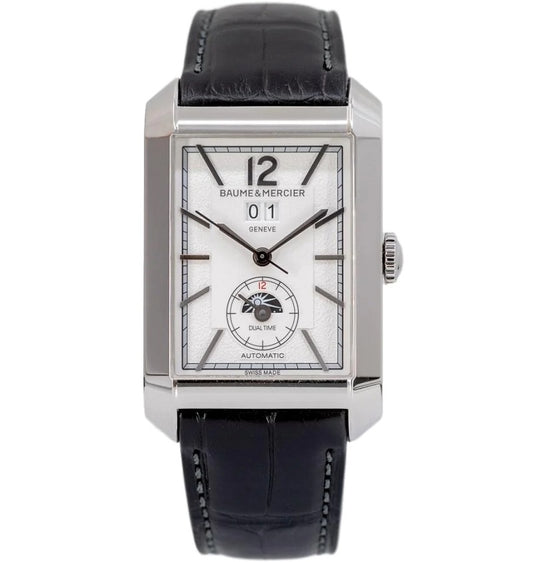 BAUME&MERCIER HAMPTON Automatic MOA10523 Dual Time - Data - Armbanduhr 31 mm