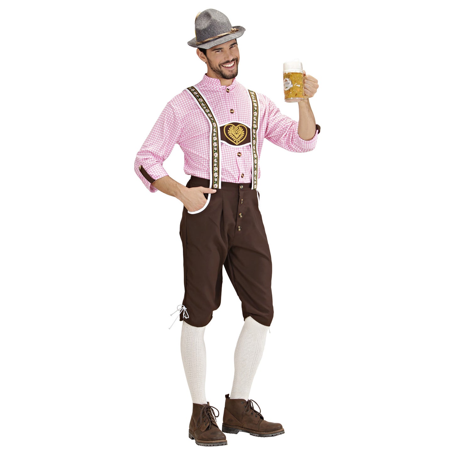 "BAYER" (Hemd, Lederhose) – Ansicht 3