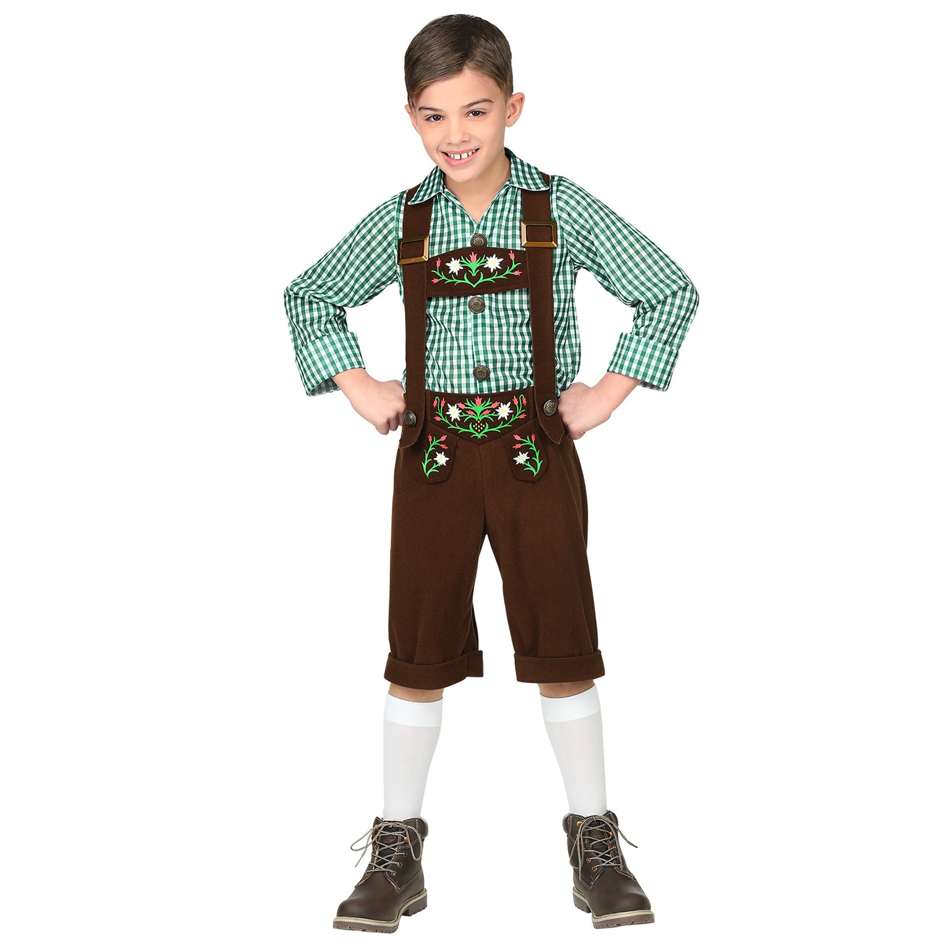 "BAYER" (Hemd, Lederhosen) – Detailansicht