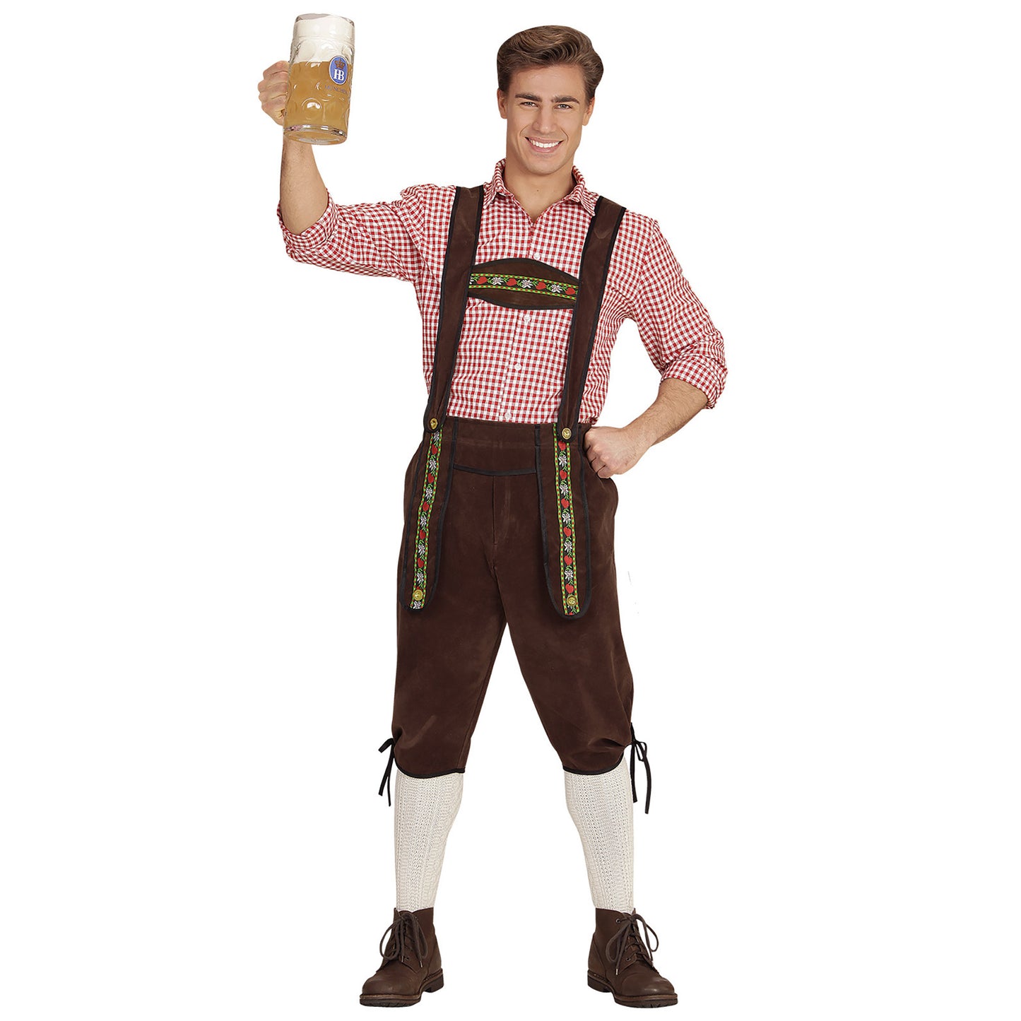 "BAYER" (Lederhose) – Vorderansicht