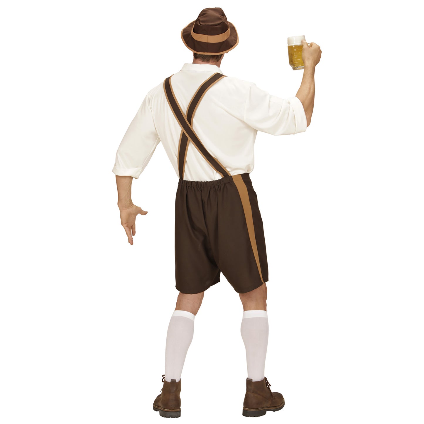 "BAYER" (Lederhosen, Hemd, Socken, Hut) – Detailansicht