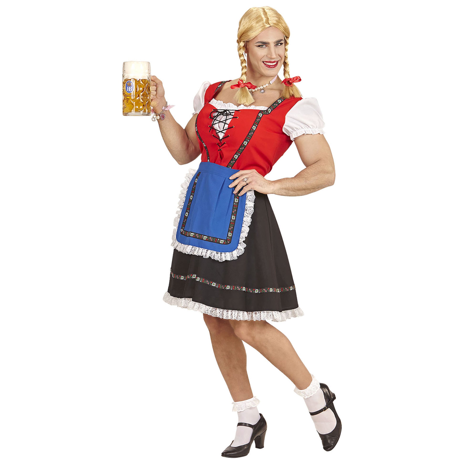 "BAYERIN" (Kleid mit Petticoat, Schürze) – Vorderansicht