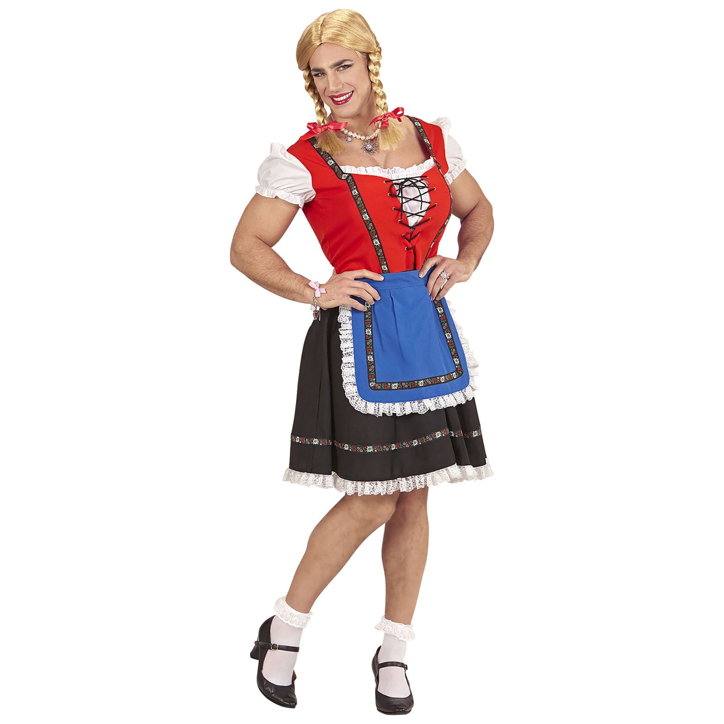 "BAYERIN" (Kleid mit Petticoat, Schürze) – Detailansicht