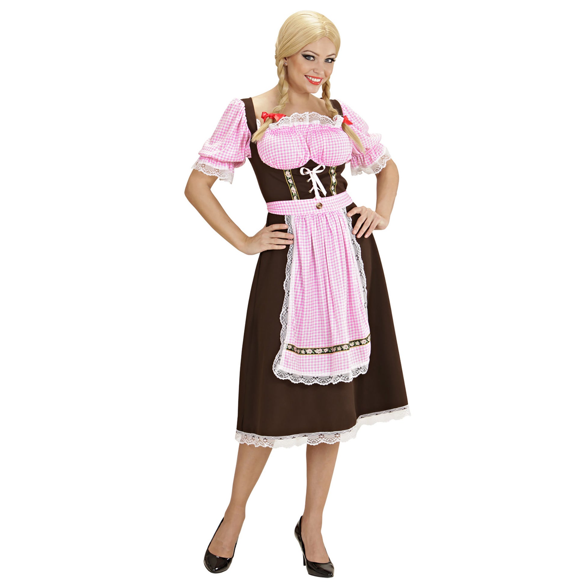 "BAYERIN" (Kleid, Schürze) – Detailansicht