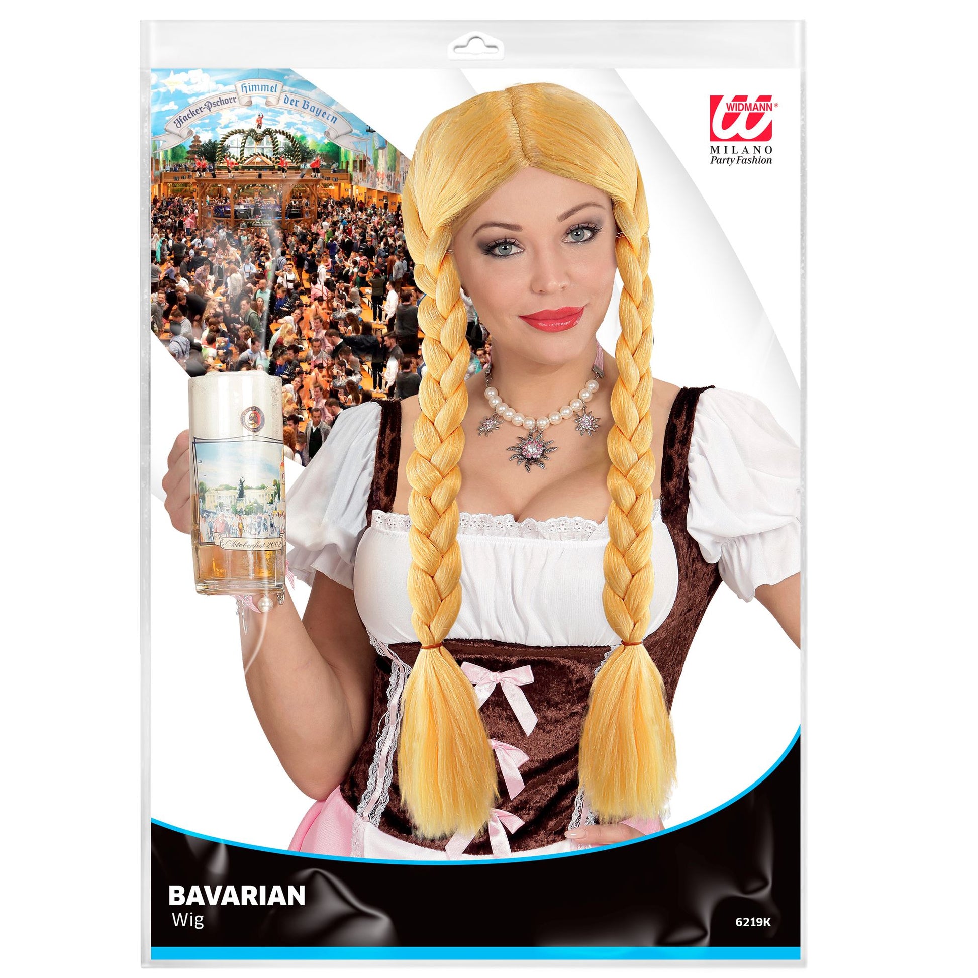 "BAYERISCHE PERÜCKE" in Polybag – Detailansicht