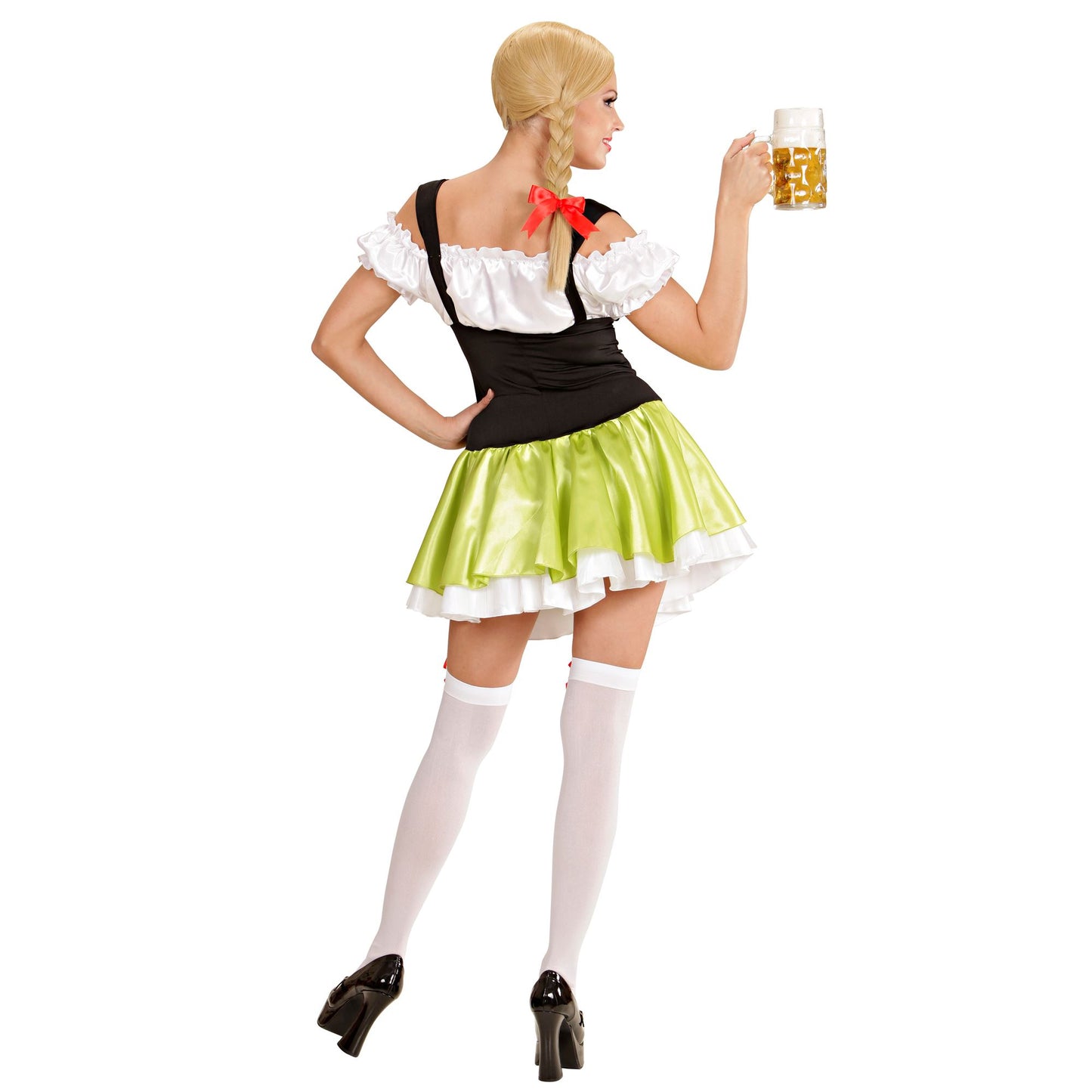 "BAYRISCHE KELLNERIN" (Kleid, Haarklammern mit Schleife) – Ansicht 3