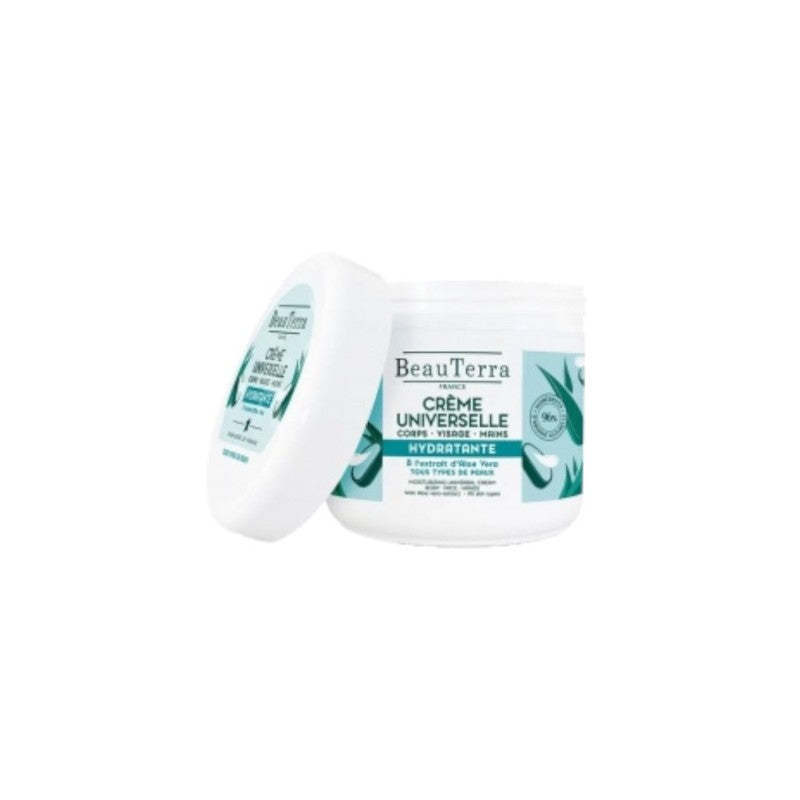 BEAUTERRA BEAUTERRA Hidratante Crema Universal 400 ml Feuchtigkeitspflege Creme Kosmetik