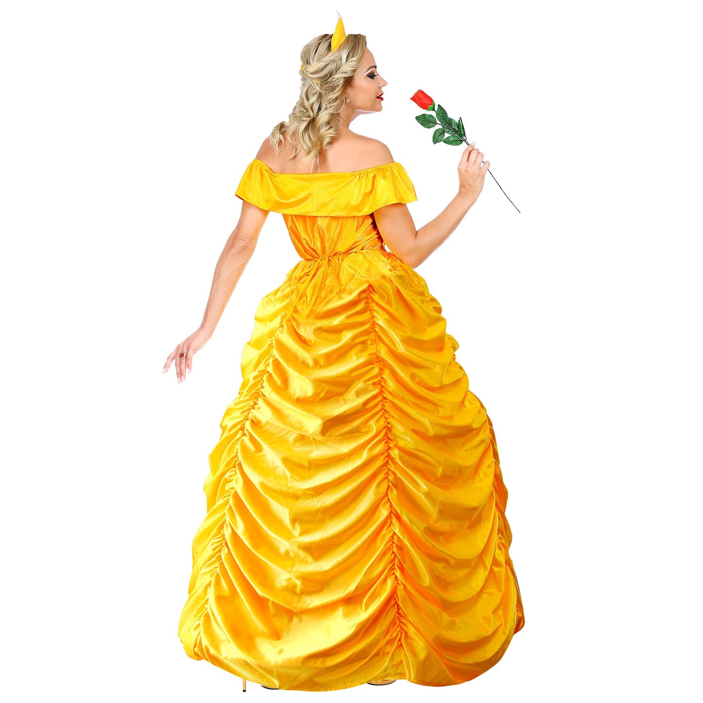 "BEAUTY QUEEN" (Kleid mit Petticoat, Gürtel, Kopfbedeckung) – Ansicht 3