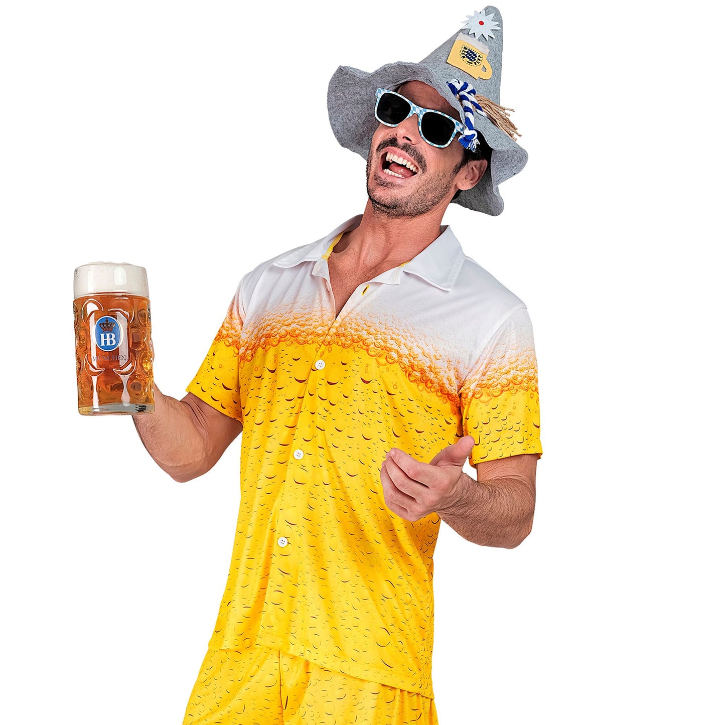 "BEER PARTY HEMD" – Vorderansicht