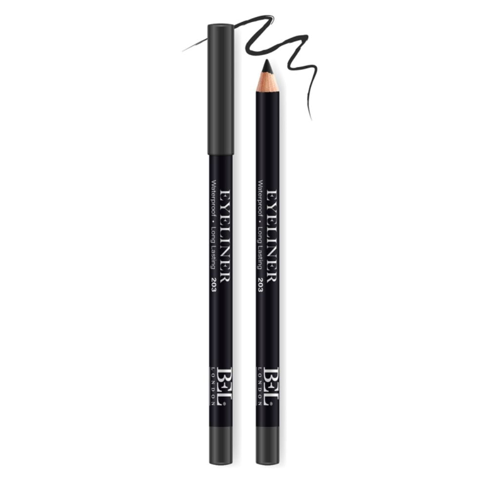 Bel London Bel London, BEL London, Hydriertes Pflanzenöl, Wasserdicht, Farbe, Langlebig, Gel-Kajalstift, 203, Schwarz, 0.78 g