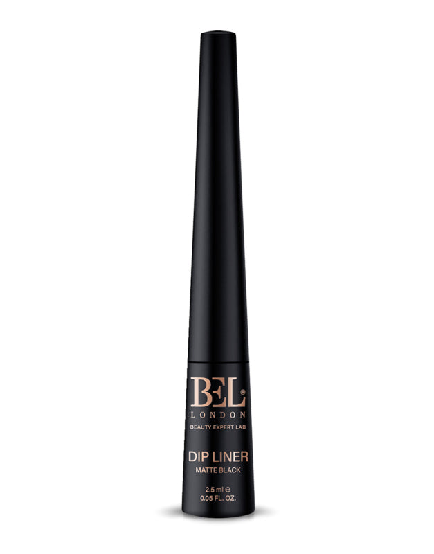 Bel London Bel London, Dip Liner, Wasser, Wasserdicht, Farbe, Konturierung, Flüssiger Eyeliner, Matt Schwarz, 2.5 ml Regular