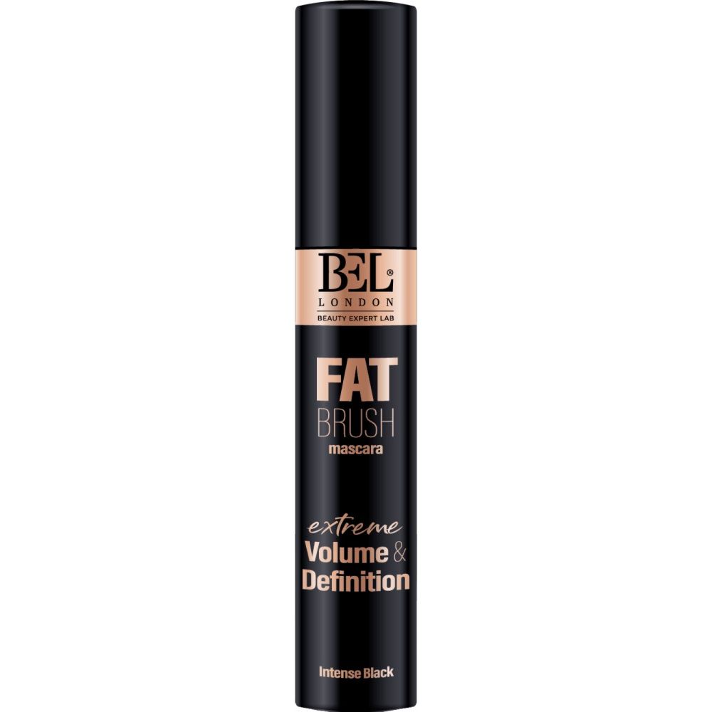 Bel London Bel London, Fat Brush, Volumenverstärkend, Wimperntusche, Intensives Schwarz, 13.5 ml Regular