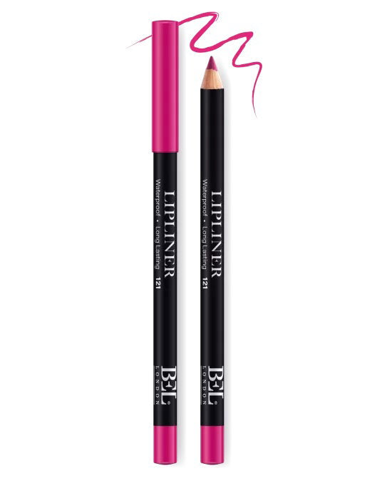 Bel London Bel London, BEL London, Hydriertes Pflanzenöl, Wasserdicht, Kontur, Lipliner, 121, Rosa, 0.78 g Regular