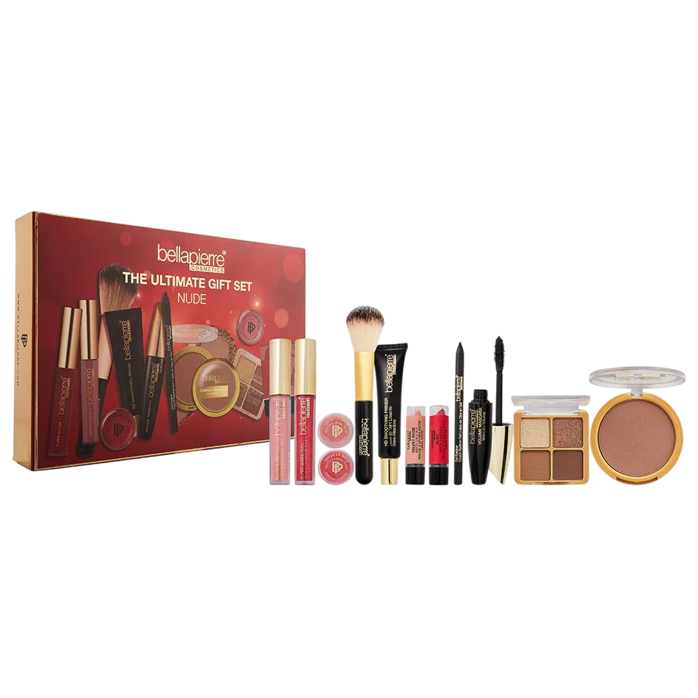 Bellapierre Cosmetics, Ultimate Gift Set Nude, Make-up, Adventskalender, 12 stk