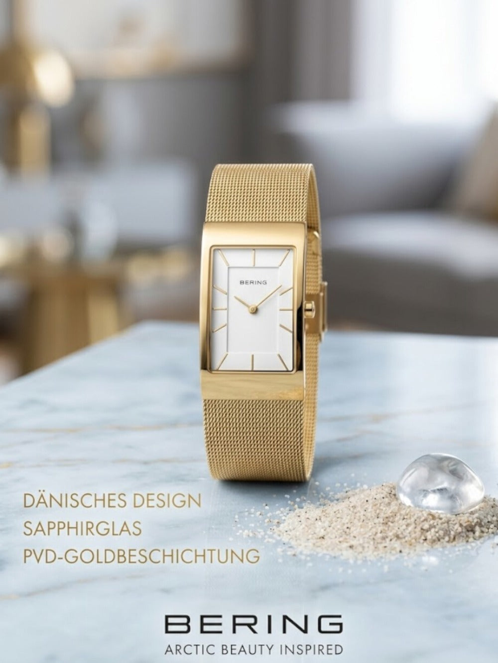 BERING 10222-331-S Analoguhr Armbanduhr 46 mm