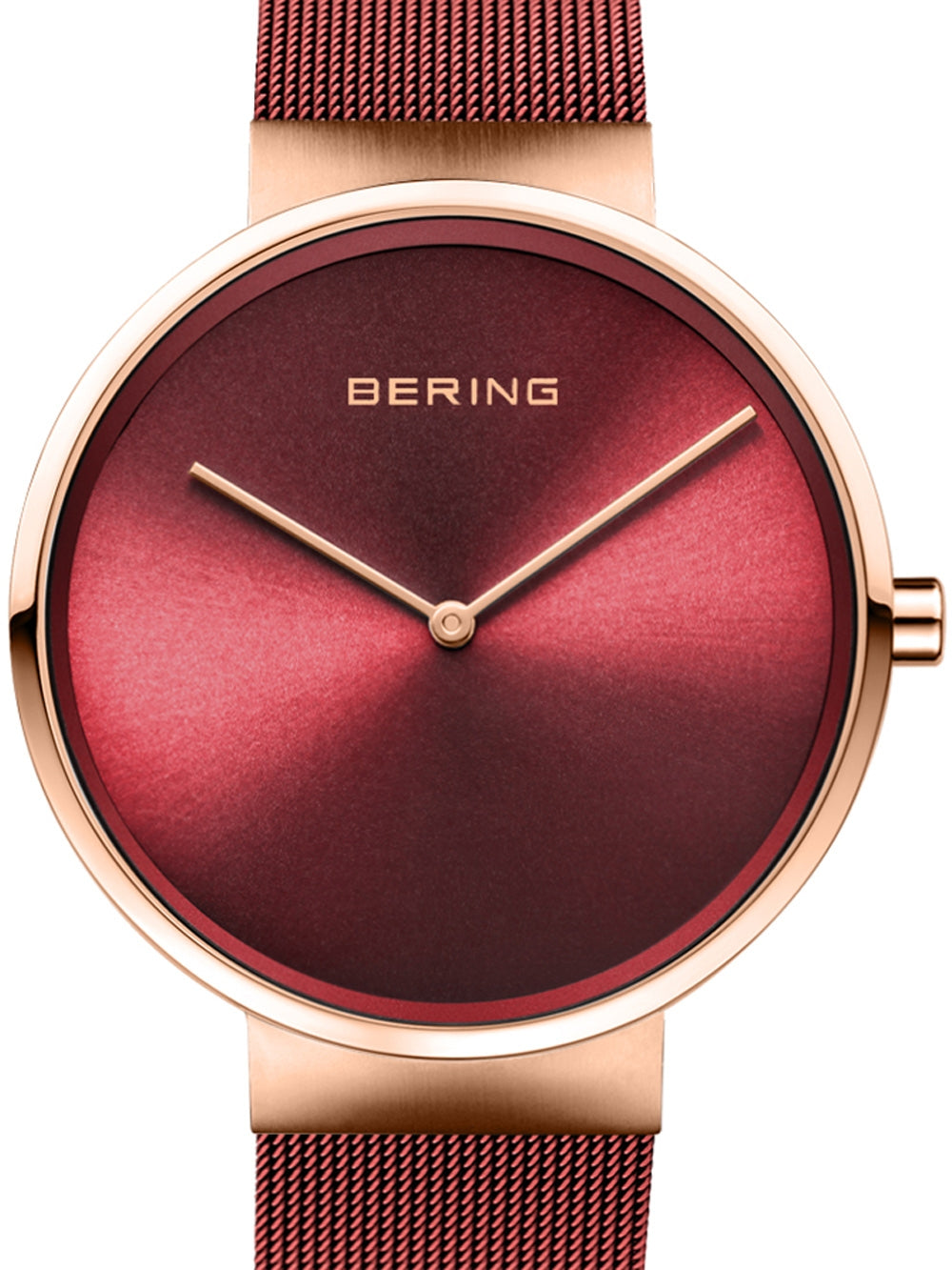 BERING 14539-363 Only Time Armbanduhr 39 mm Gold ansicht-3