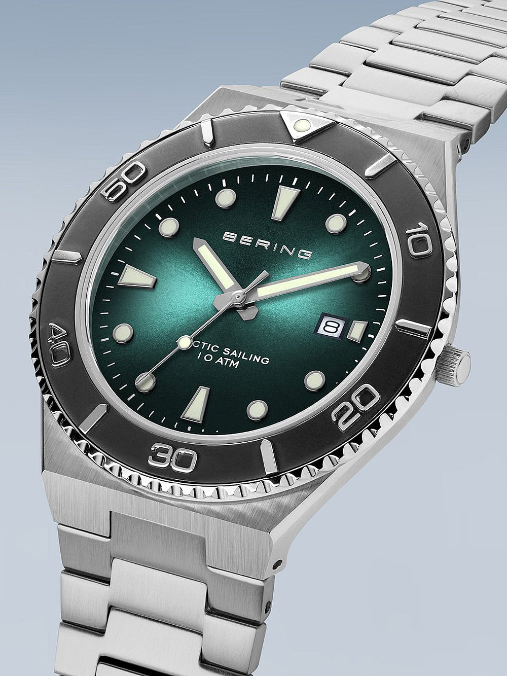 BERING 18940-708 Analoguhr Armbanduhr 38 mm ansicht-2