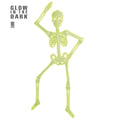 "BEWEGLICHES 3D GLOW IN THE DARK SKELETT 3D" 92 cm – Vorderansicht