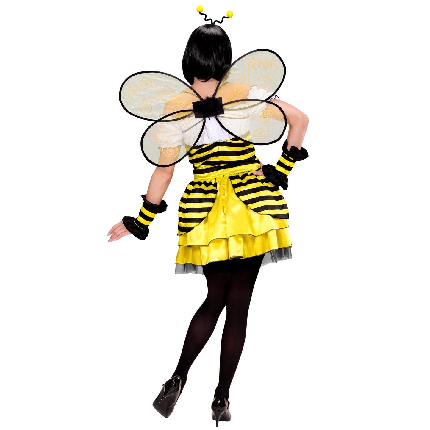 "BIENE" (Kleid, Armstulpen, Flügel, Antennen) – Ansicht 3