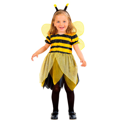 "BIENE" (Kleid, Flügel, Antennen) – Vorderansicht