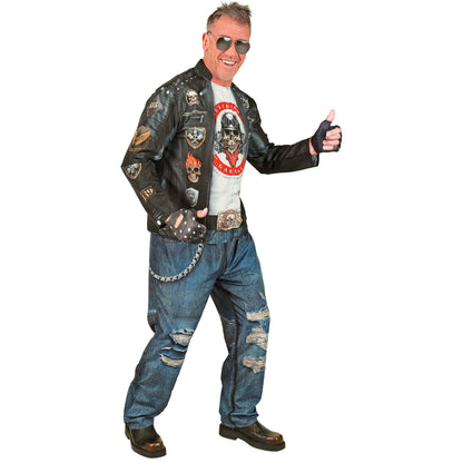 "BIKER FAST COSTUME" (Oberteil, Hose, Handschuhe) – Ansicht 6