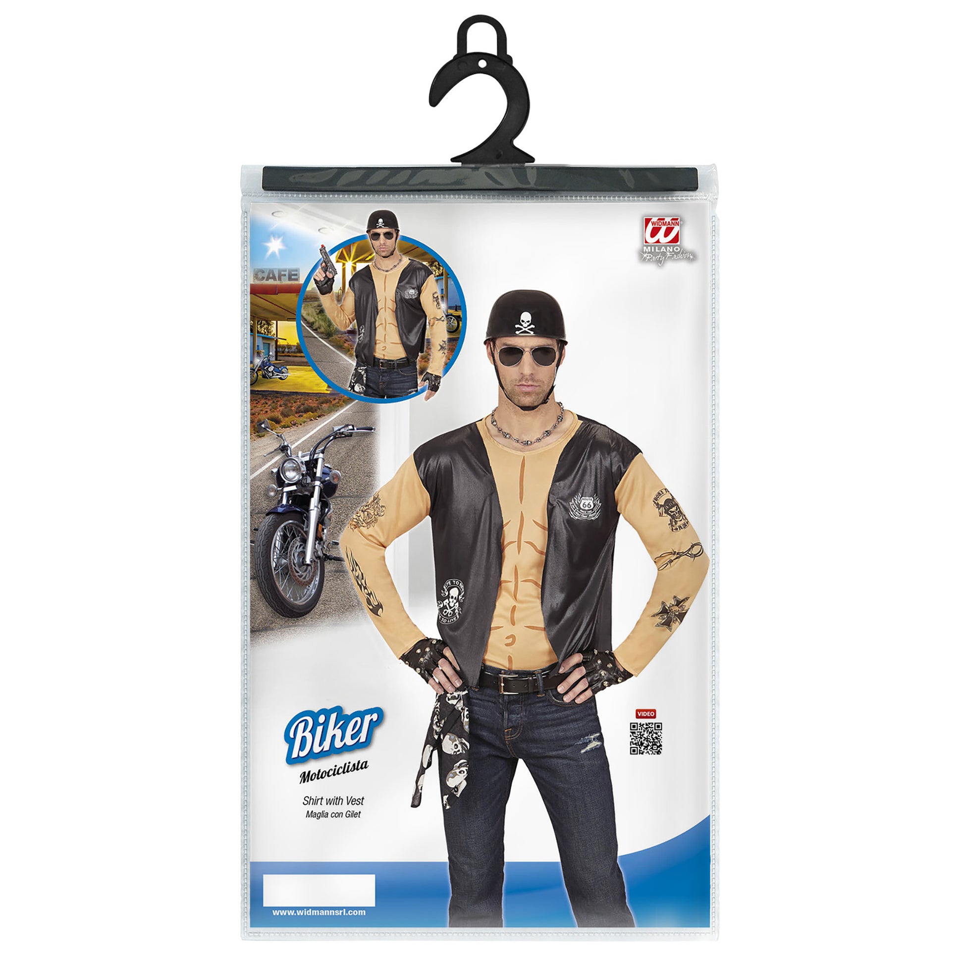 "BIKER" (T-Shirt mit Weste) – Ansicht 4