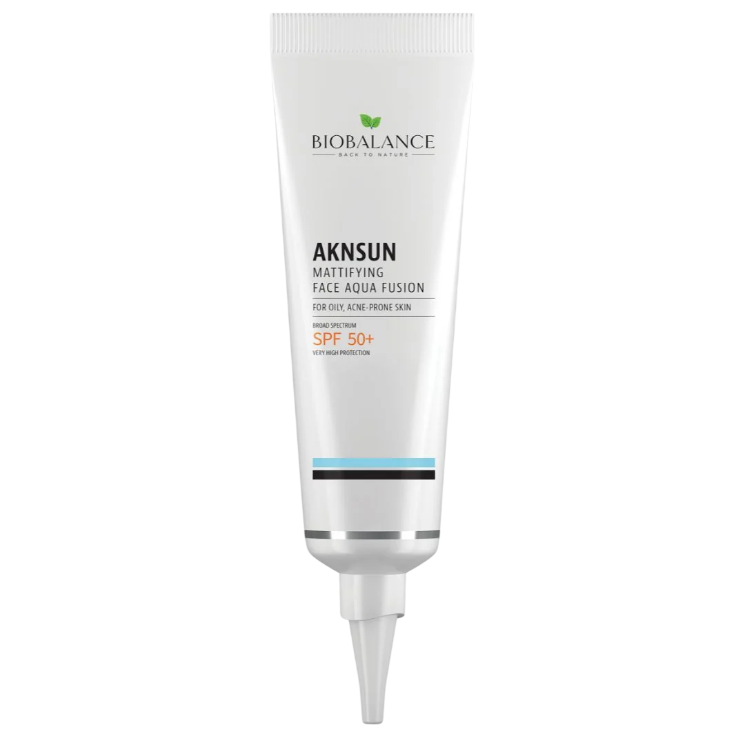 Bio Balance, Aknsun, Mattifying & Protecting, Vor Sonneneinstrahlung, Sahne, Für das Gesicht, SPF 50+, 40 ml