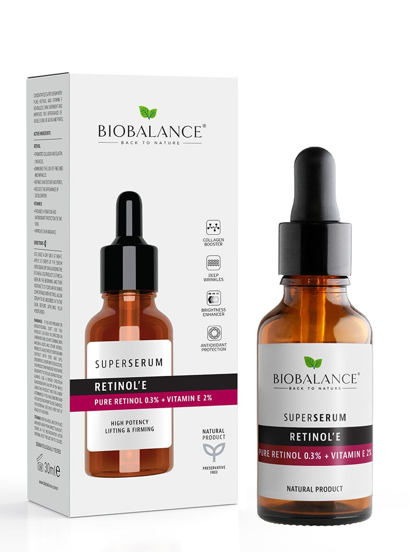 Bio Balance, Retinol'E, Firming & Anti-Aging, Serum, Für das Gesicht, 30 ml