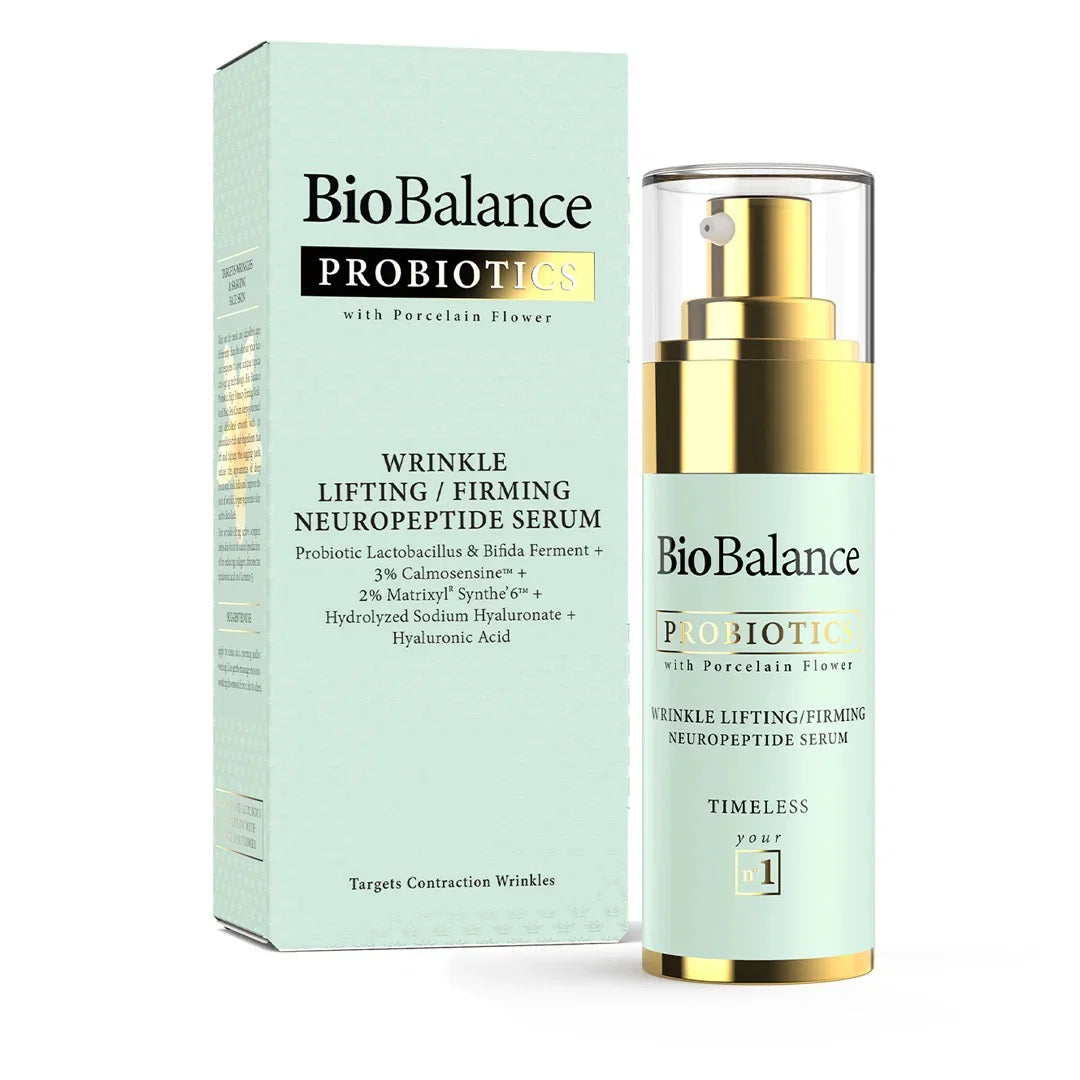 Bio Balance, Wrinkle Lifting & Firming Neuropeptide, Straffend, glättend, Morgen & Abend, Serum, Für Gesicht & Hals, 30 ml
