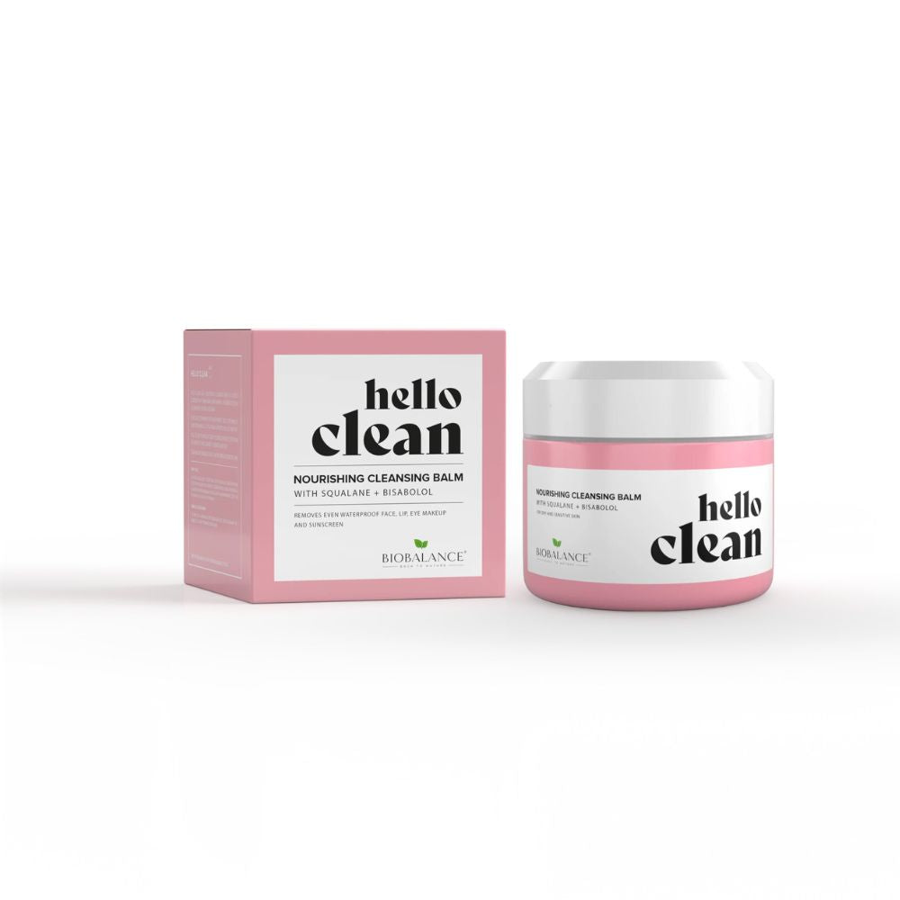 Bio Balance, Hello Clean Nourishing, Reinigung & Beruhigung, Reinigungsbalsam, Für Gesicht & Augen, 100 ml