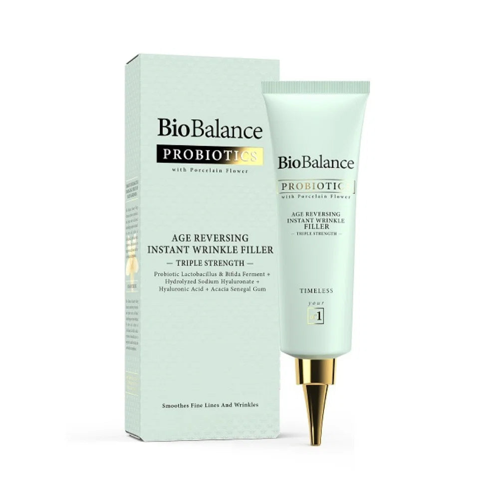 Bio Balance, Age Reversing Instant Wrinkle Filler, Hydrating, Plumping & Smoothing, Tag & Nacht, Serum, Für Gesicht & Augen, 30 ml