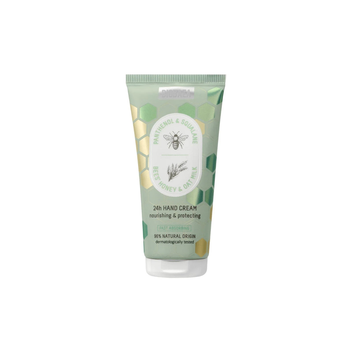Biobaza, Bee's Honey & Oat Milk, Befeuchtend und schützend, Handcreme, 50 ml