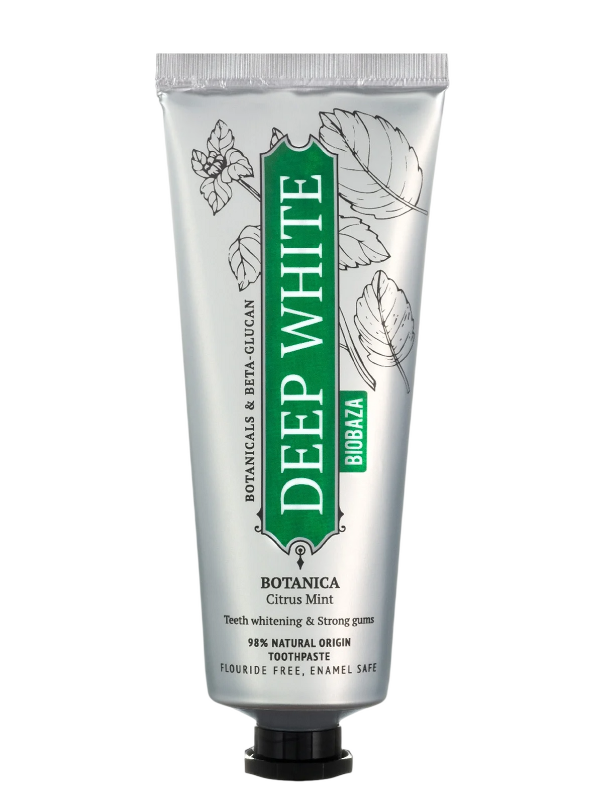 Biobaza Deep White vegane Zahnpasta 75 ml