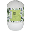 Biobaza, Green Spirit, Natürliche Inhaltsstoffe, Erfrischend, Grün, Deodorant-Roll-On, Für Frauen, 50 ml