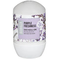 Biobaza, Purple Freshness, Natürliche Inhaltsstoffe, Erfrischend, Floral & Citrus, Deodorant-Roll-On, Für Frauen, 50 ml