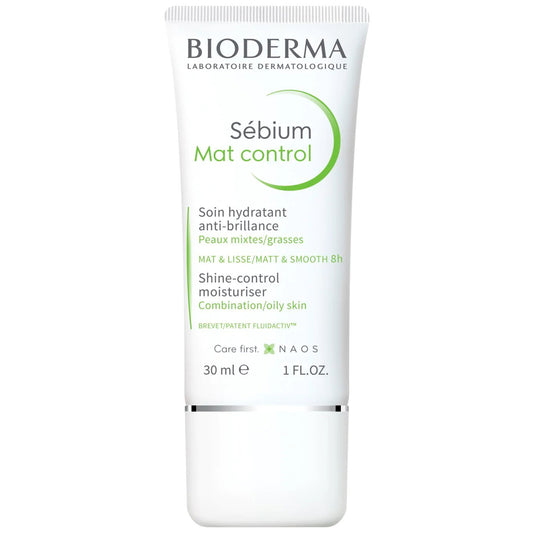 Bioderma Bioderma, Sebium Mat Control, Feuchtigkeitsspendend, Tag & Nacht, Sahne, Für das Gesicht, 30 ml Regular
